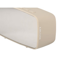 LED budík Karlsson KA5876WG, 12cm